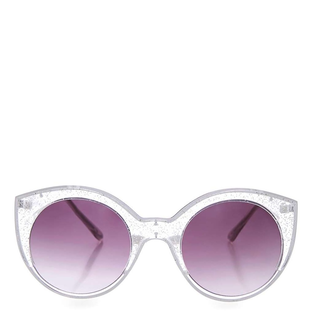 NWT Topshop Tramline Cactus Cateye Sunglasses